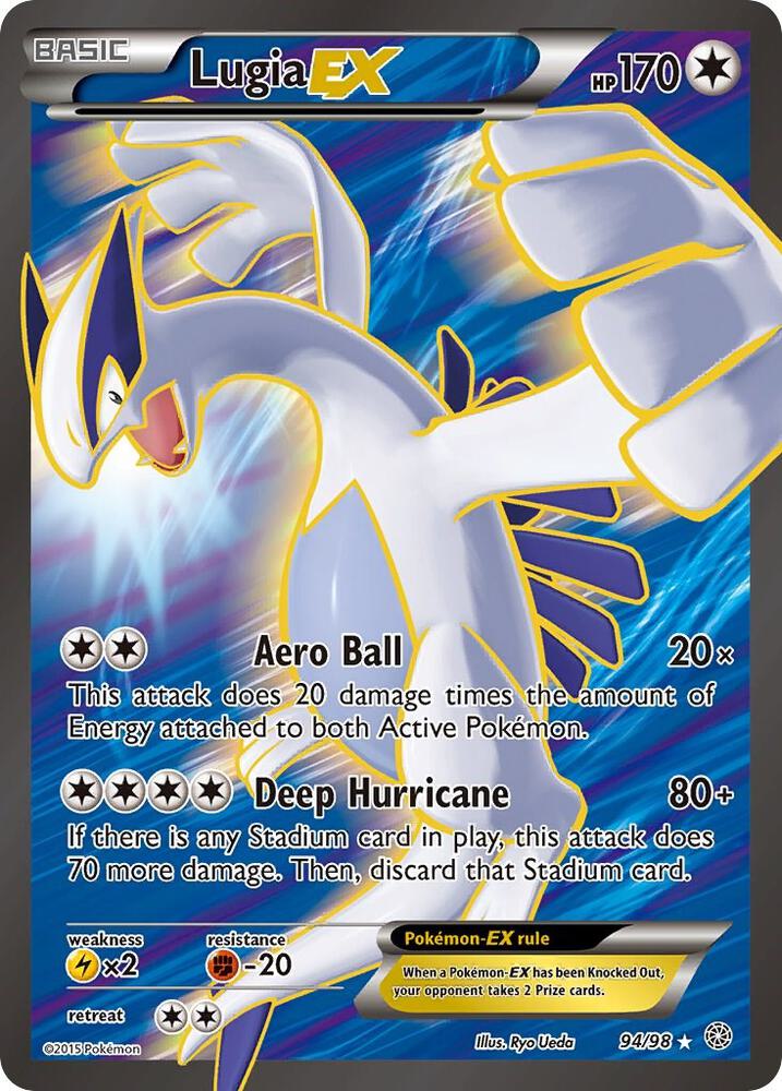 Lugia EX (94 Full Art) - XY