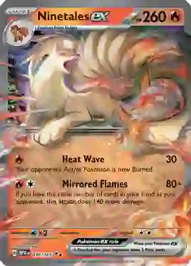 Ninetales ex - 038/165 - SV: Scarlet and Violet 151 (MEW) Ninetales ex - 038/165 - SV: Scarlet and Violet 151 (MEW)