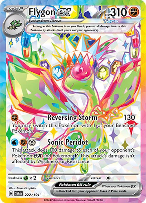 Flygon ex - 222/191 - SV08: Surging Sparks (SV08) Flygon ex - 222/191 - SV08: Surging Sparks (SV08)