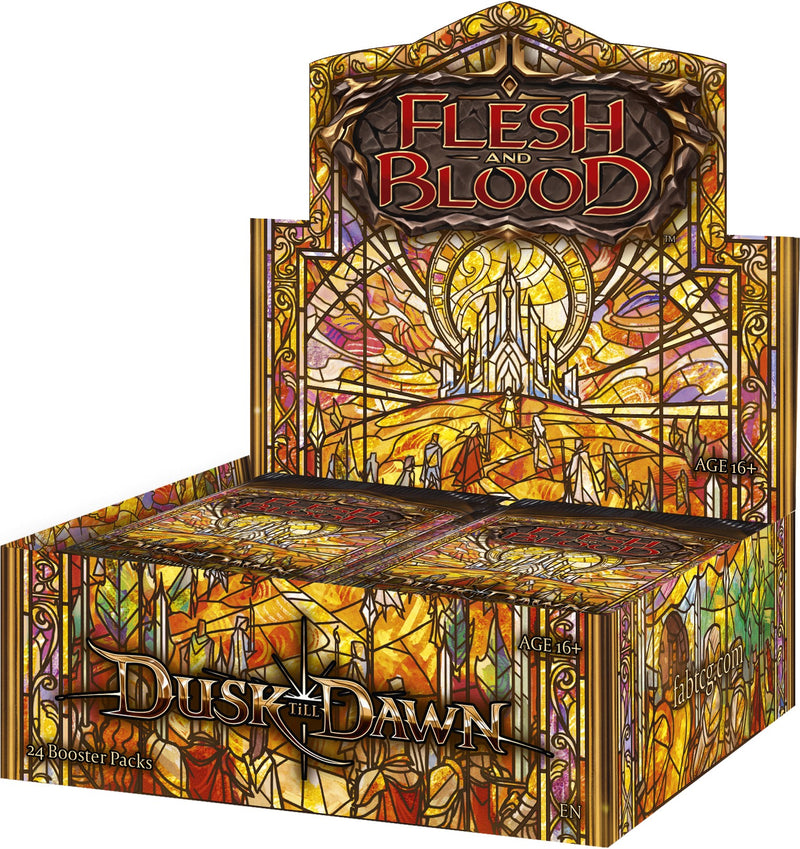 Flesh and Blood TCG Dusk Till Dawn Booster Case 4 Boxes IN STOCK