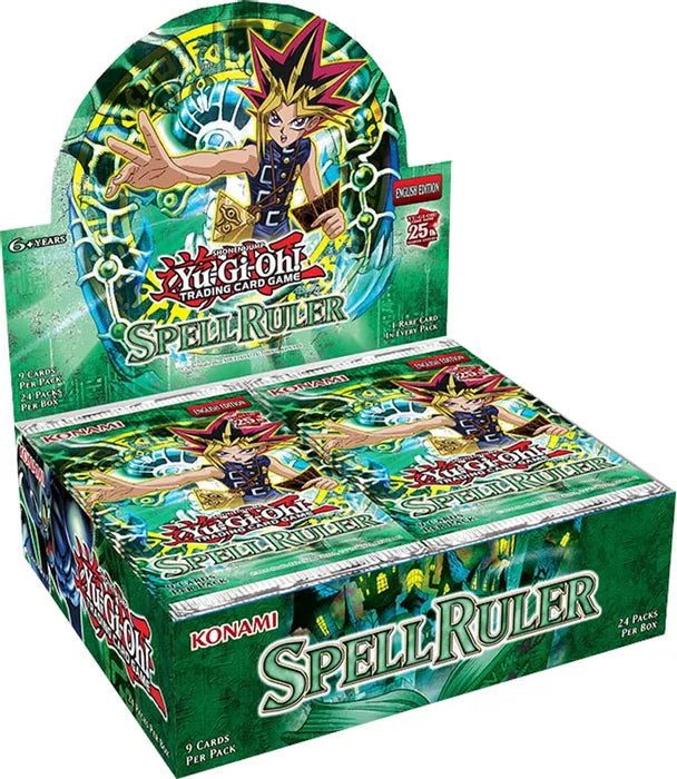 Yugioh Spell Ruler Booster Box 25th Anniversary Edition PREORDER 7/14/2023