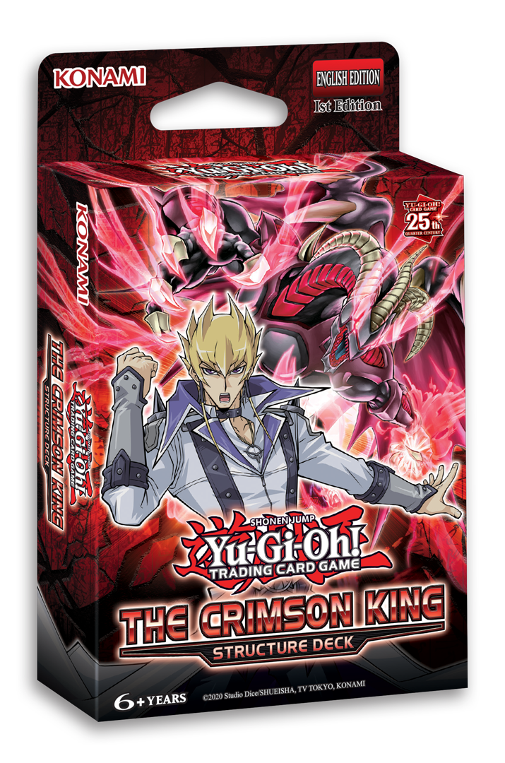 Yu-Gi-Oh! Structure Deck: The Crimson King Display 9/22/2023