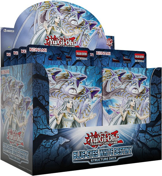 Yu-Gi-Oh! Blue-Eyes White Destiny Structure Deck Display 02/14/2025