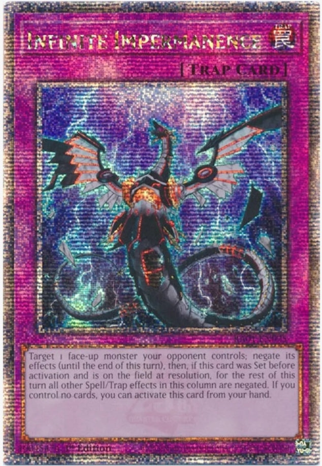 Infinite Impermanence (Quarter Century Secret Rare)