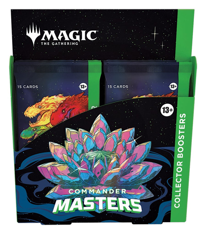 Magic: The Gathering MTG Commander Masters Collector Booster 8/4/2023
