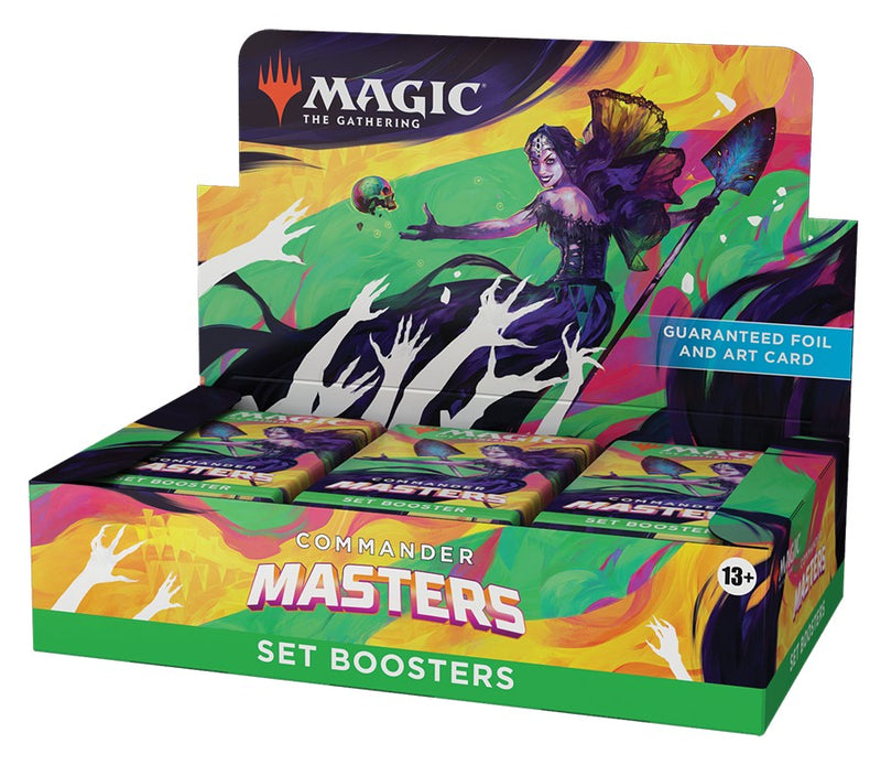 Magic: The Gathering  MTG Commander Masters Set Booster 8/4/2023