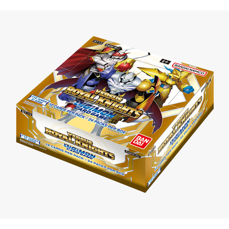 Digimon TCG Versus Royal Knight BT13 Booster Box Case 12 Boxes
