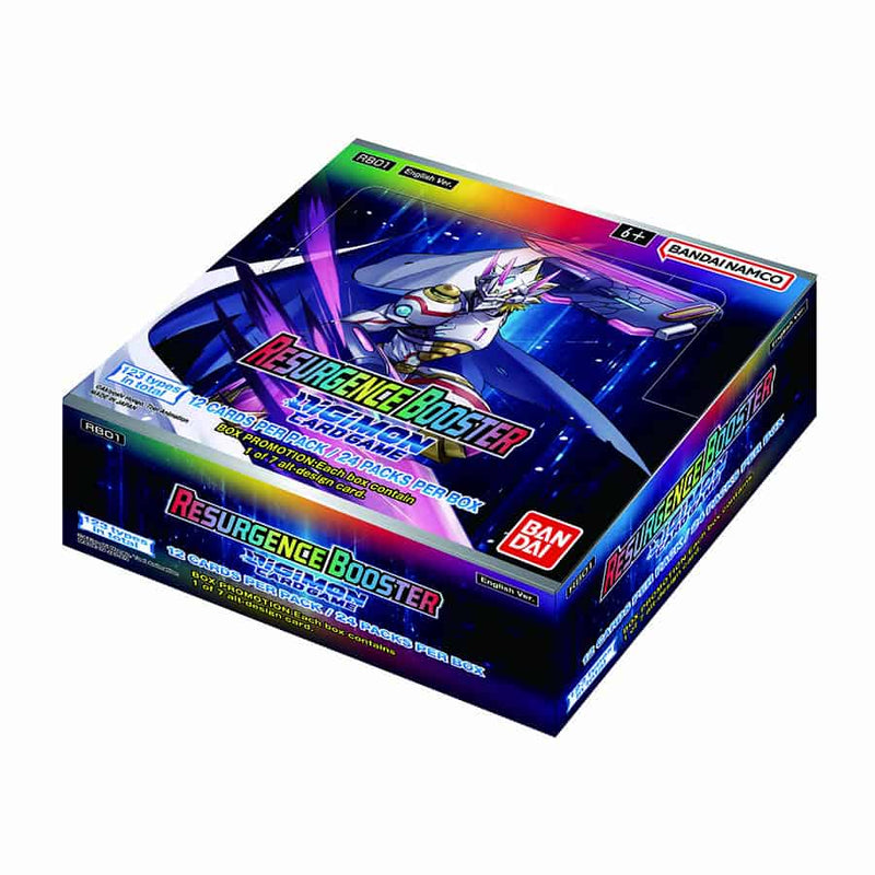 Digimon TCG RESURGENCE Booster Box Case 12 Boxes Case IN STOCK