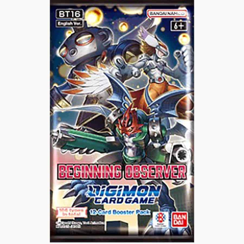 DIGIMON CARD GAME: BEGINNING OBSERVER BT16 Booster Box Case Booster Boxes X12 PRESALE 5/24/2024