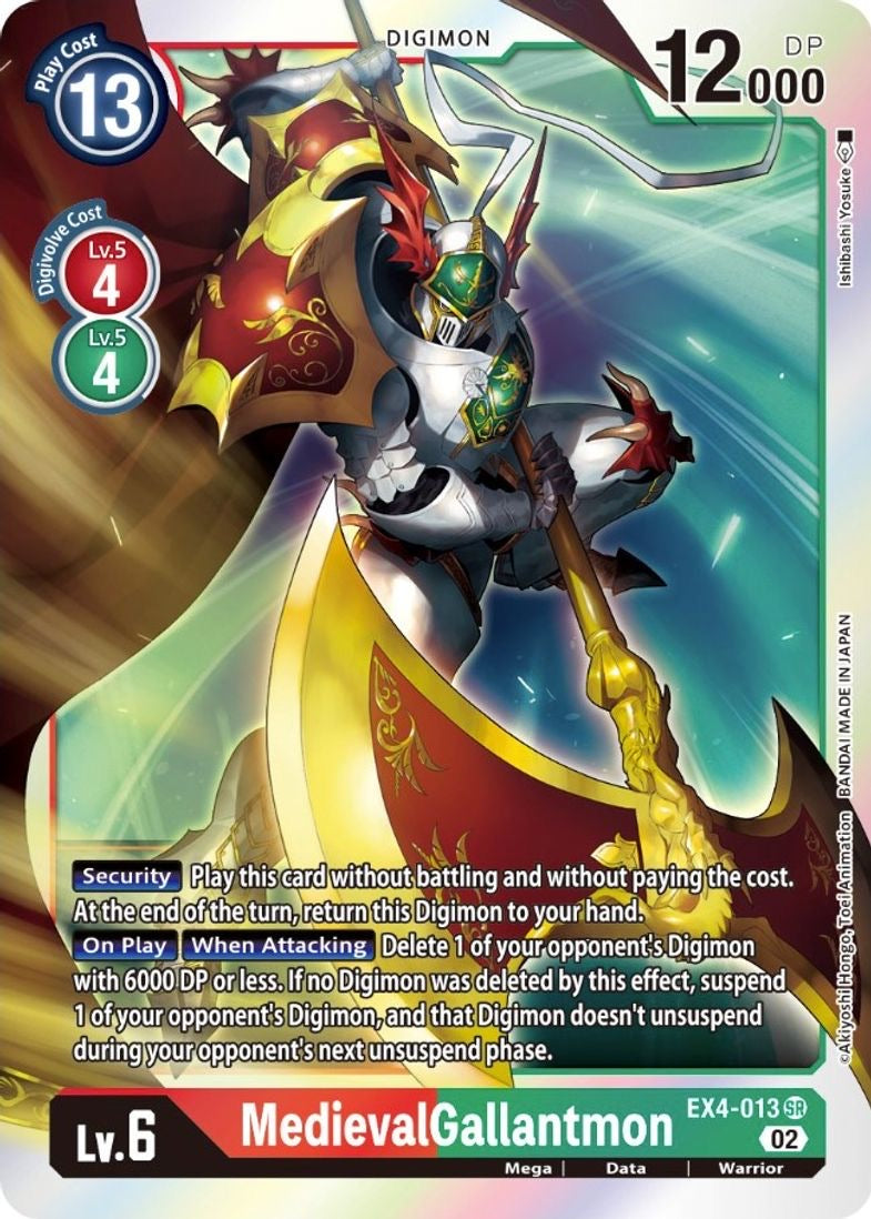 digimon card game alternative being MedievalGallantmon