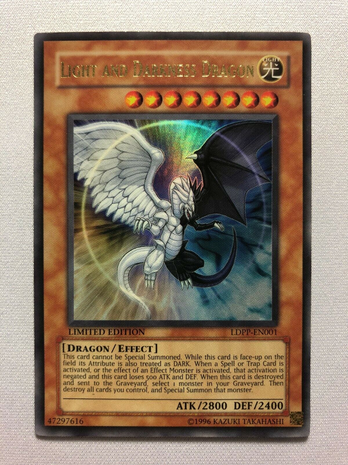 yugioh card light and darkness dragon LDPP-EN001 Limited Edition Ultra Rare Grass[×2] and if it does 🚨JUST ENDED $57,340 1999 Choose:World Map