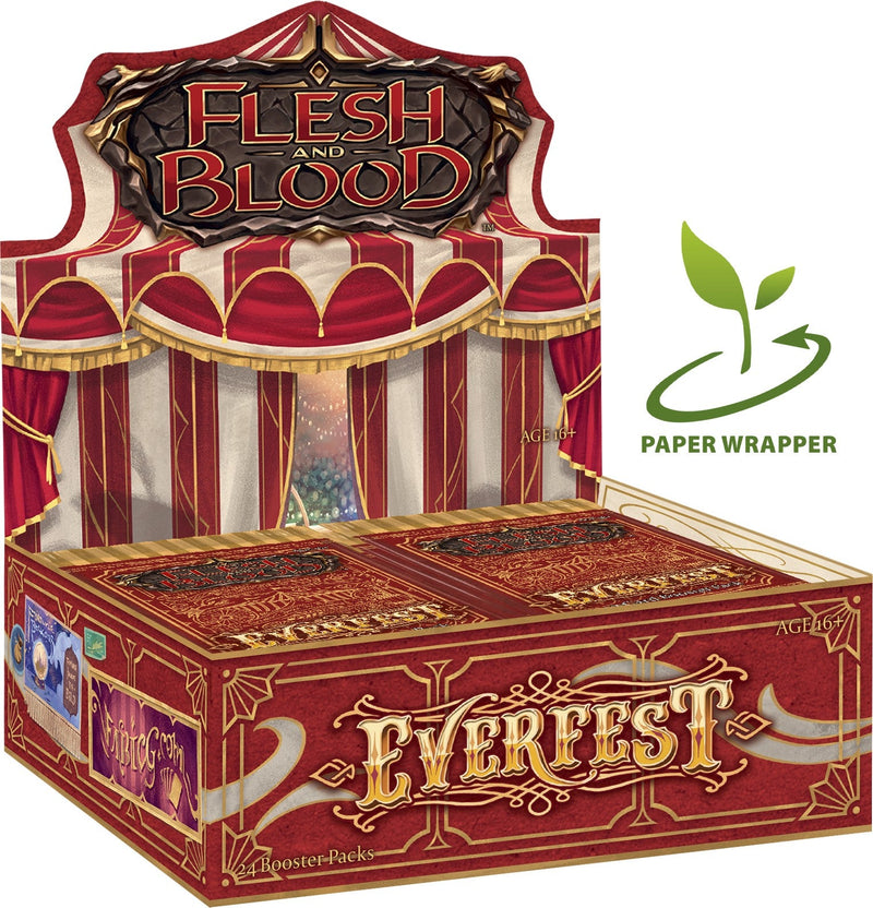 Flesh and Blood TCG Everfest 1st Edition Booster Case (4 boxes) Brand New
