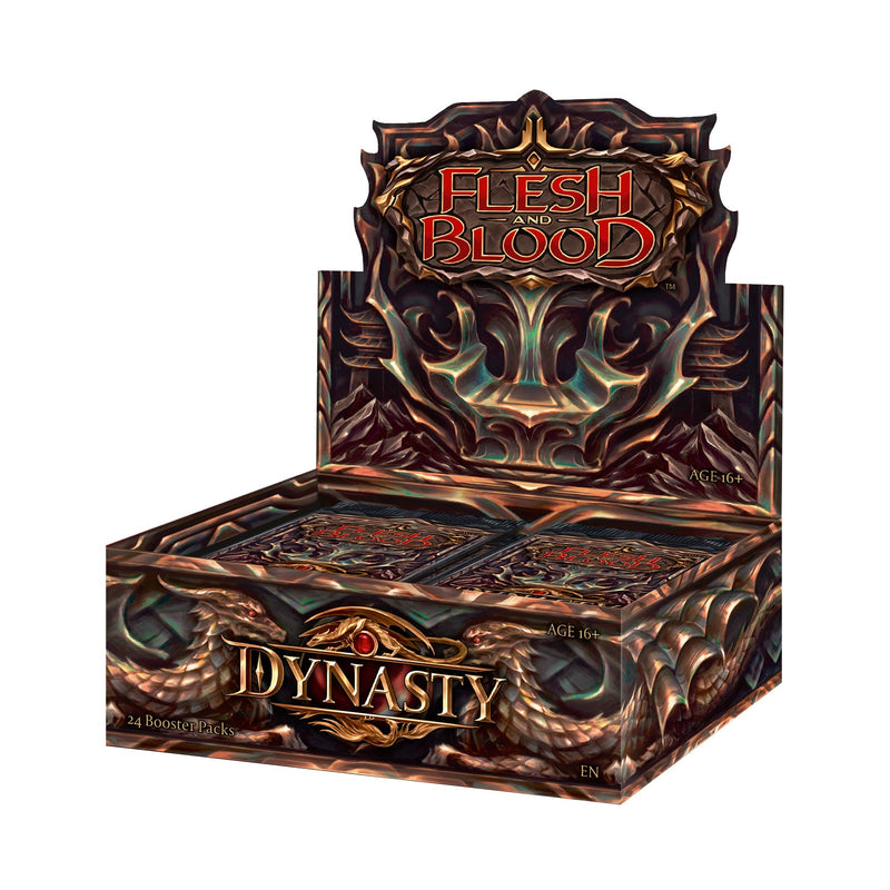 Flesh and Blood TCG Dynasty Booster Box Case 4 Boxes Brand New