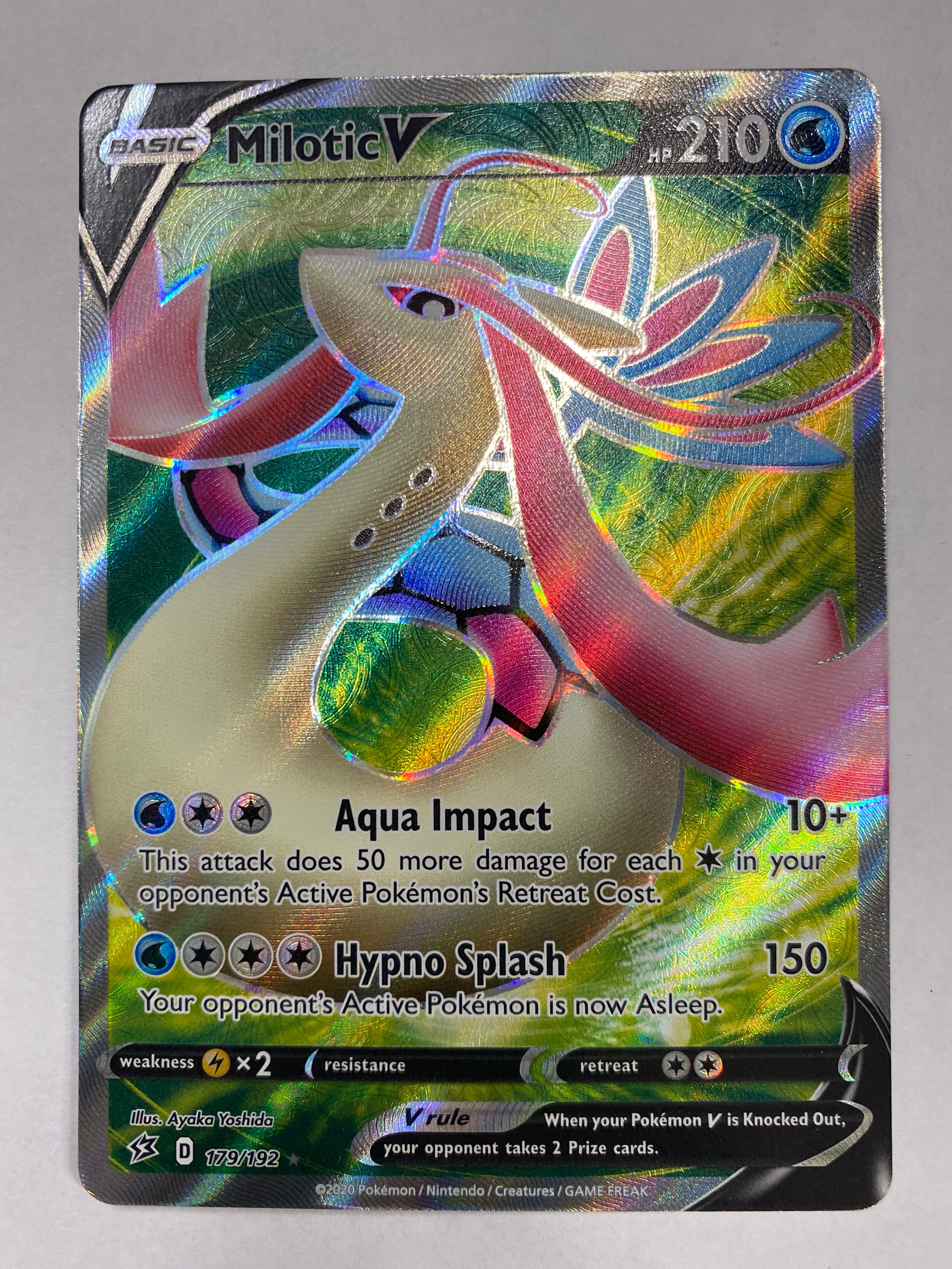 Milotic V Full Art Rare