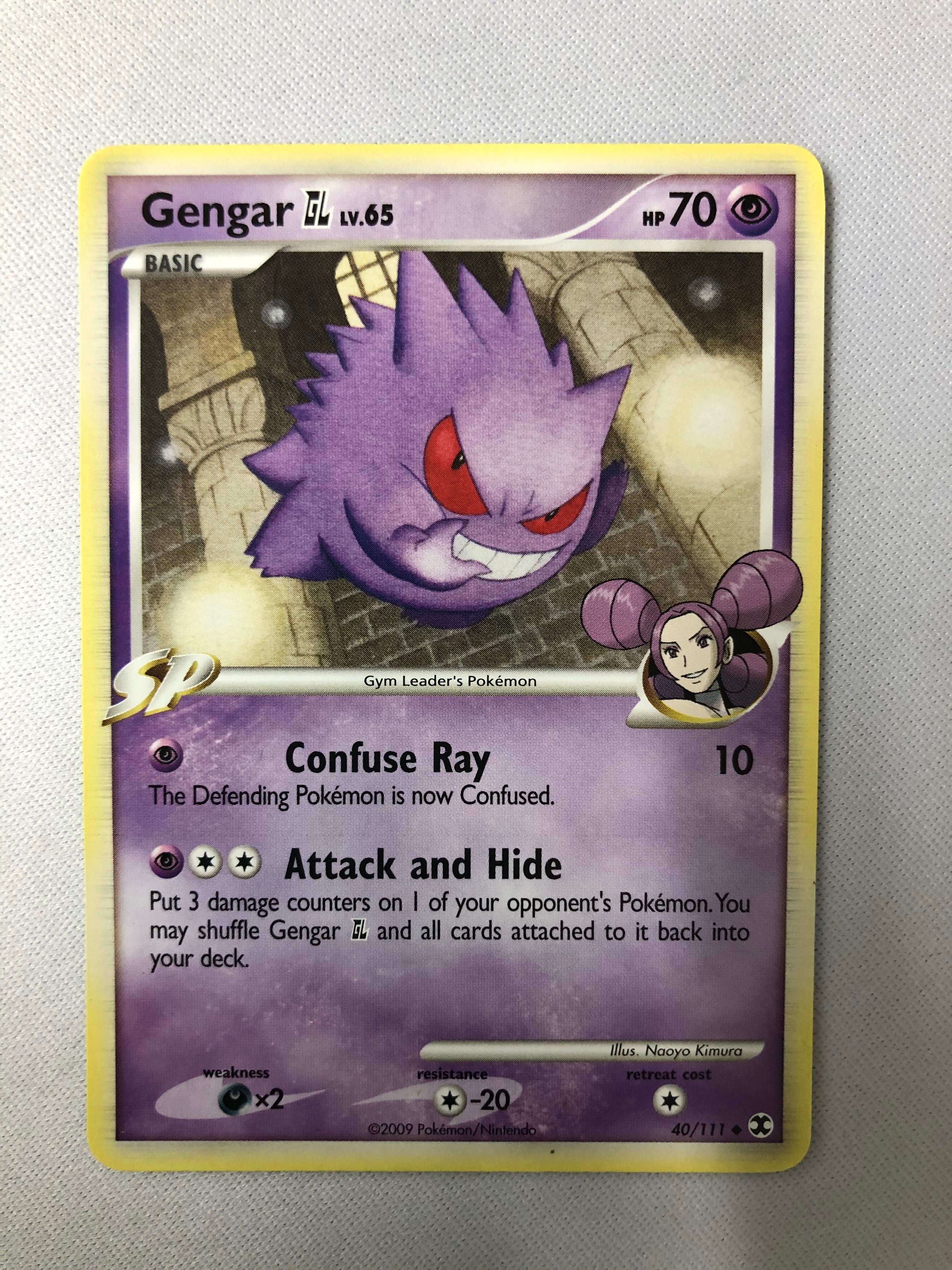 gengar pokemon card price Gengar LV.65 40/111 Rising Rivals Uncommon Pokemon Card NM