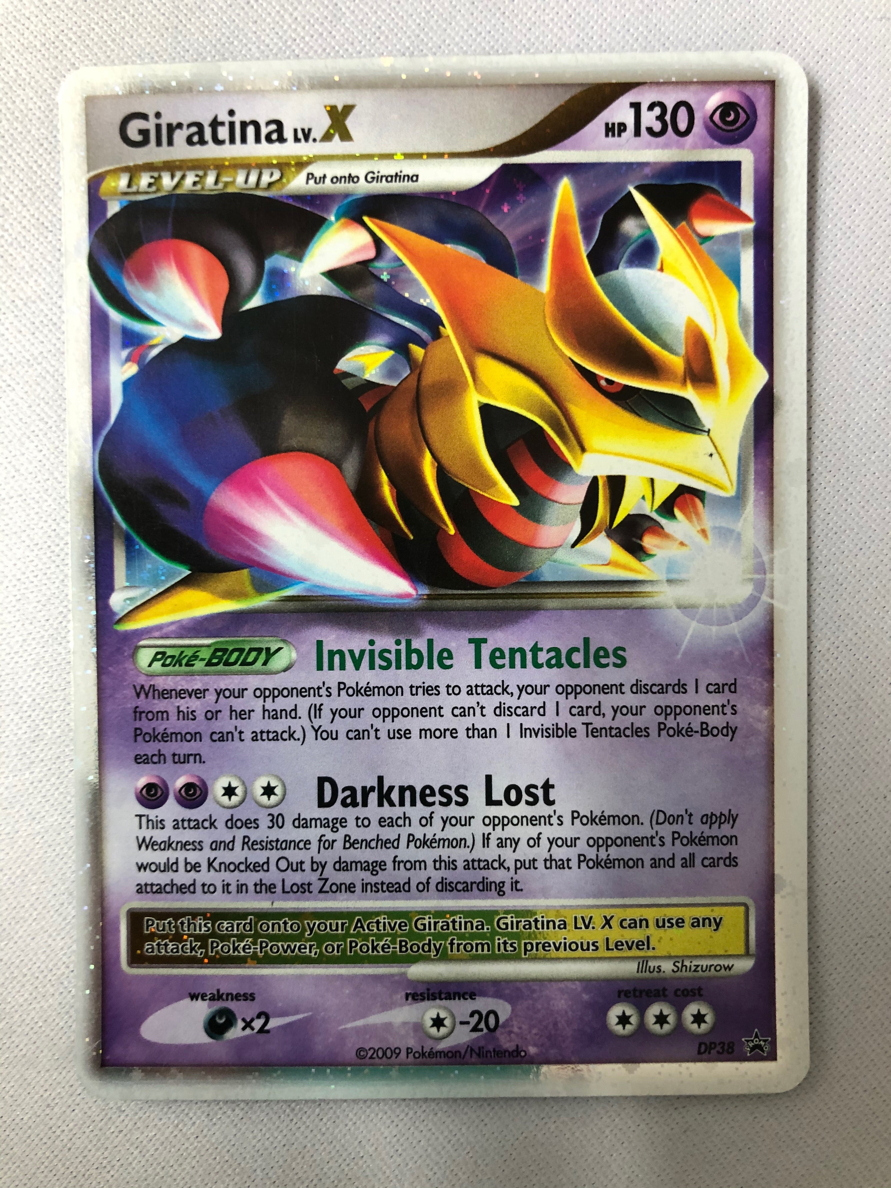 ポケモンカード ギラティナ セット DP Giratina Lot Holo Giratina LV.X DP38 Diamond & Pearl Black Star Promo Holo Pokemon Card