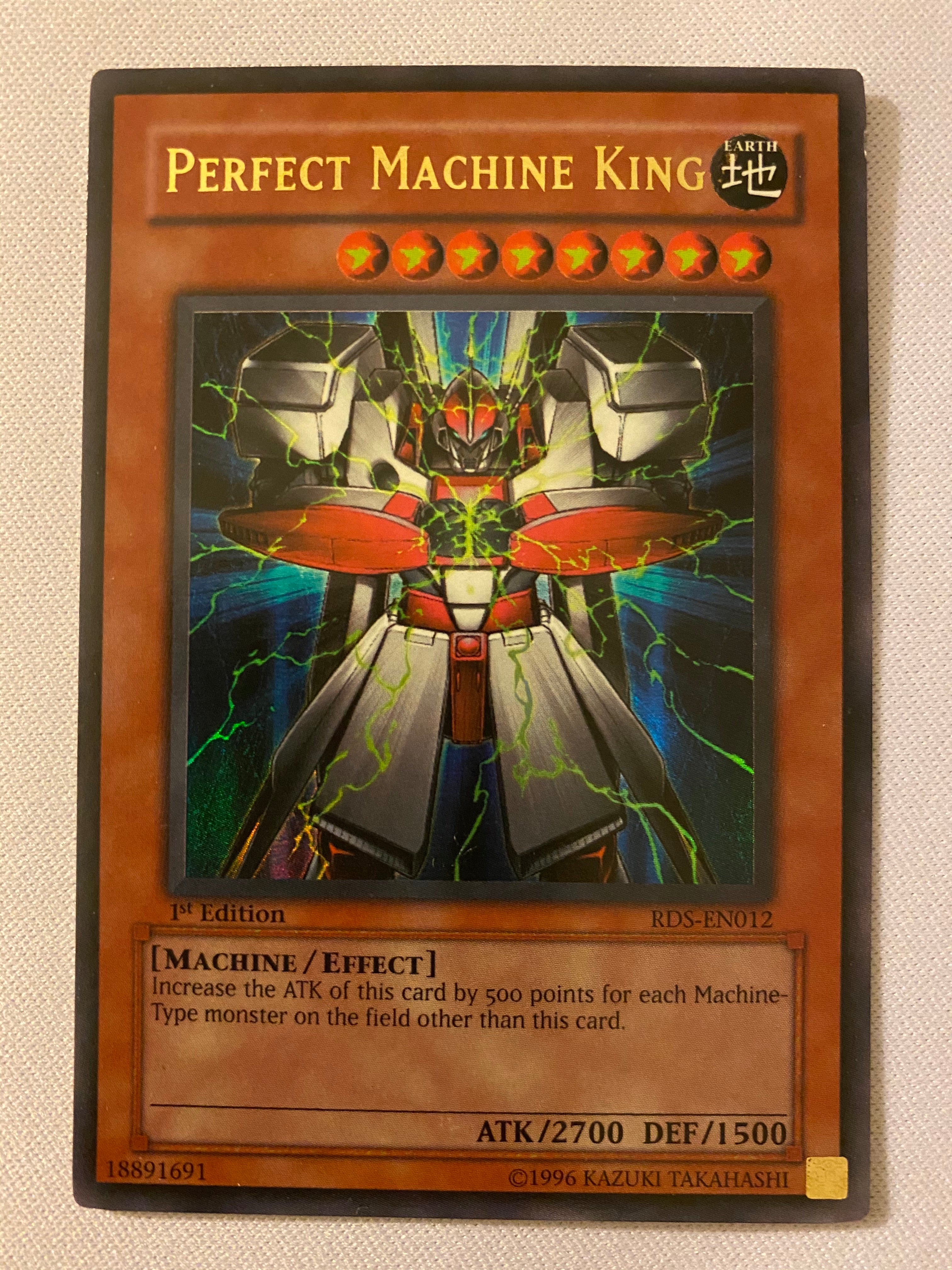 yugioh speed duel scars of battle card list Yugioh Perfect Machine King RDS-EN012 1st Edfition Ultra Rare Near Min