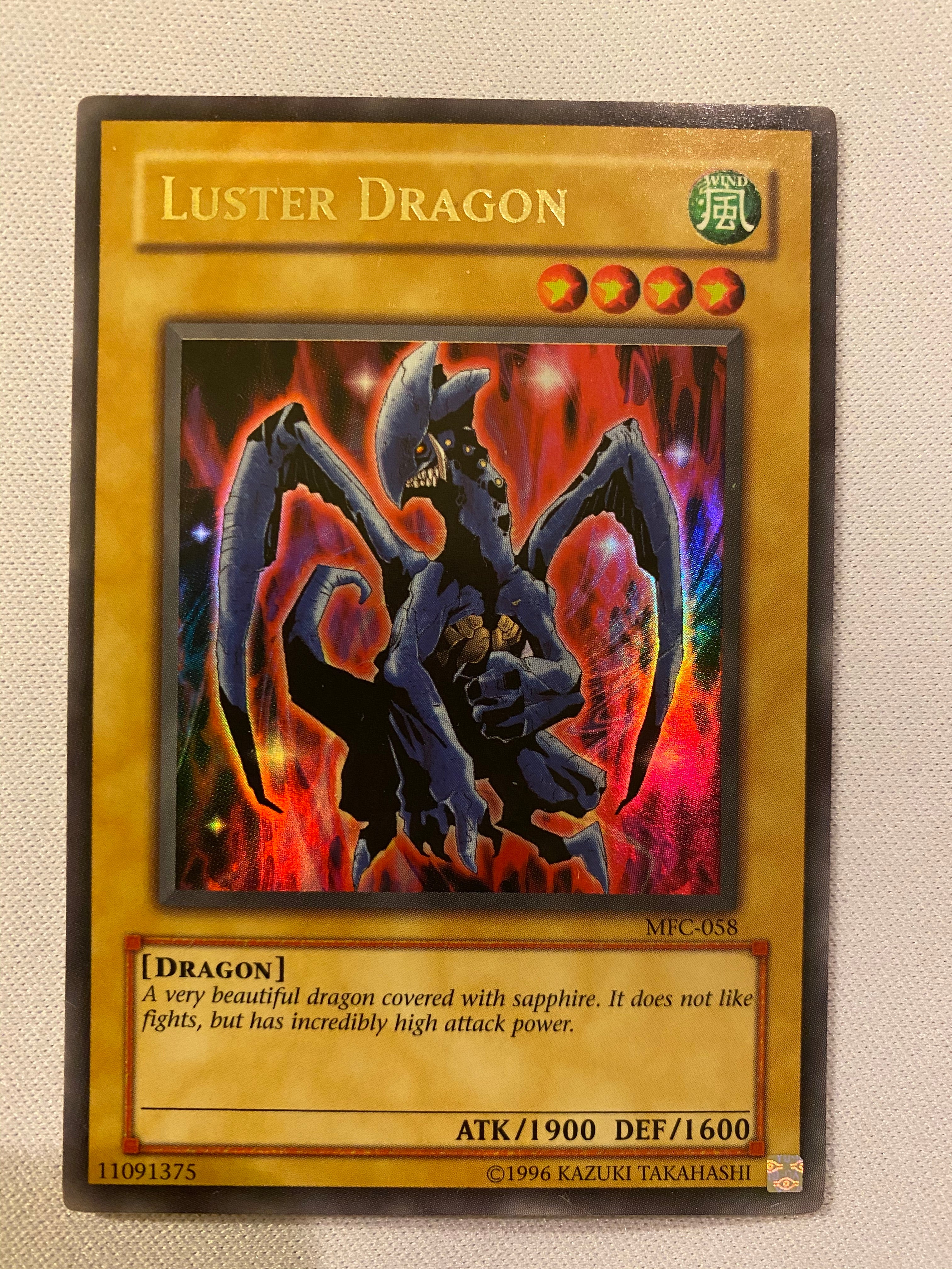 Yugioh Luster Dragon MFC-058 Ultra Rare Near Mint Yugioh Luster Dragon MFC-058 Ultra Rare Near Mint