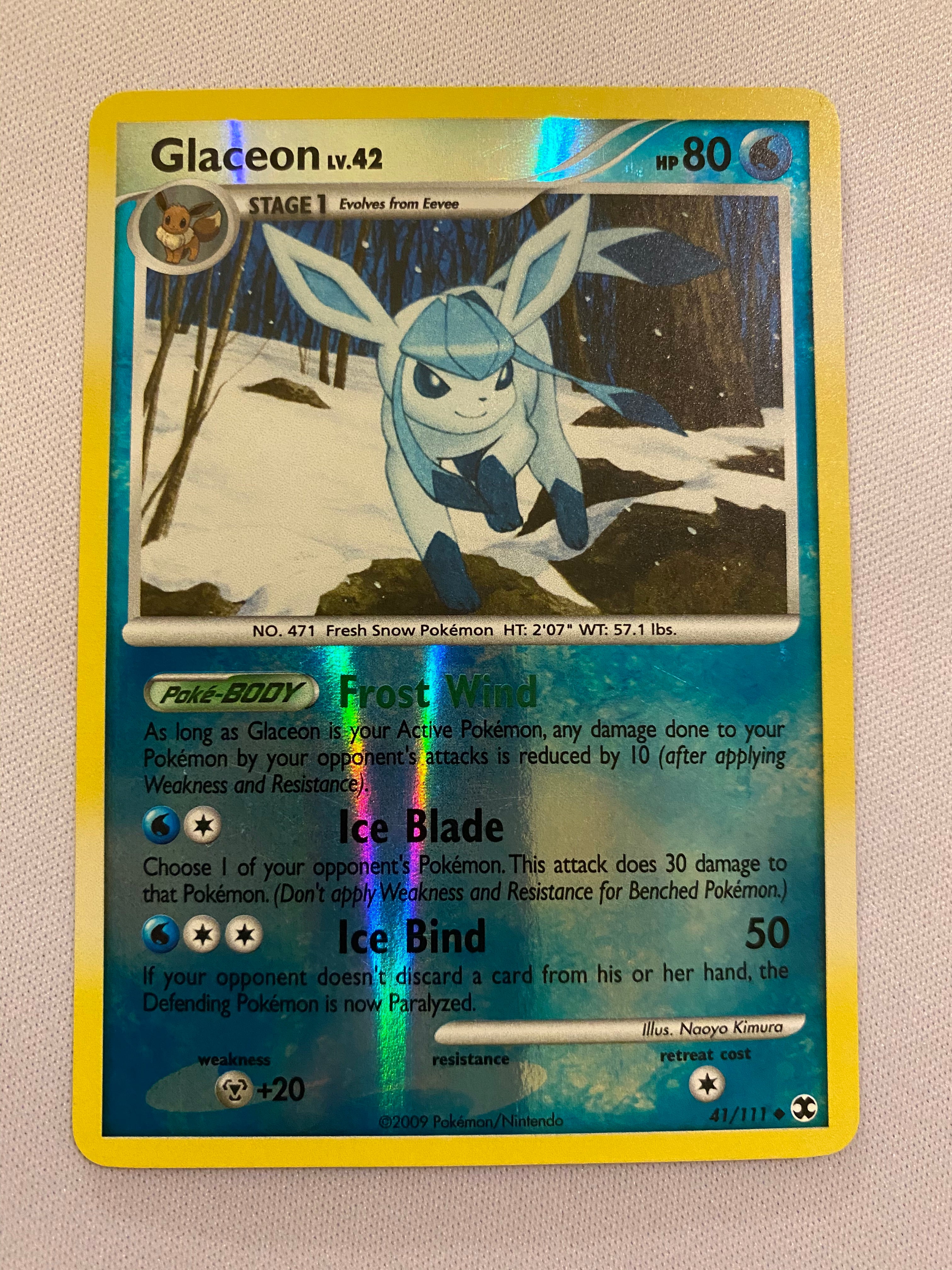 ≥ Glaceon lv.X, Holo