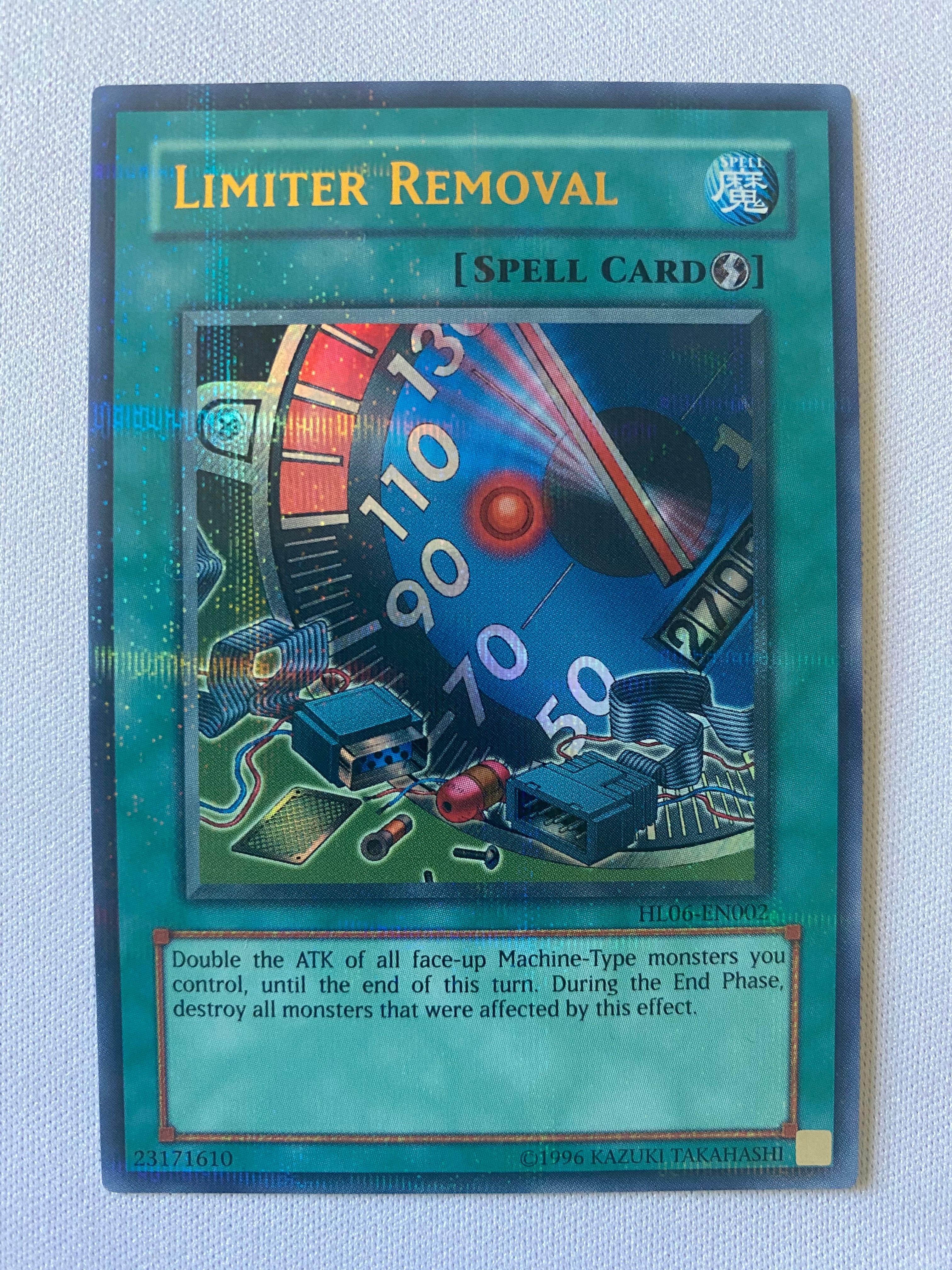Yugioh Limiter Removal HL06-EN002 Ultra Parallel Rare Near Mint