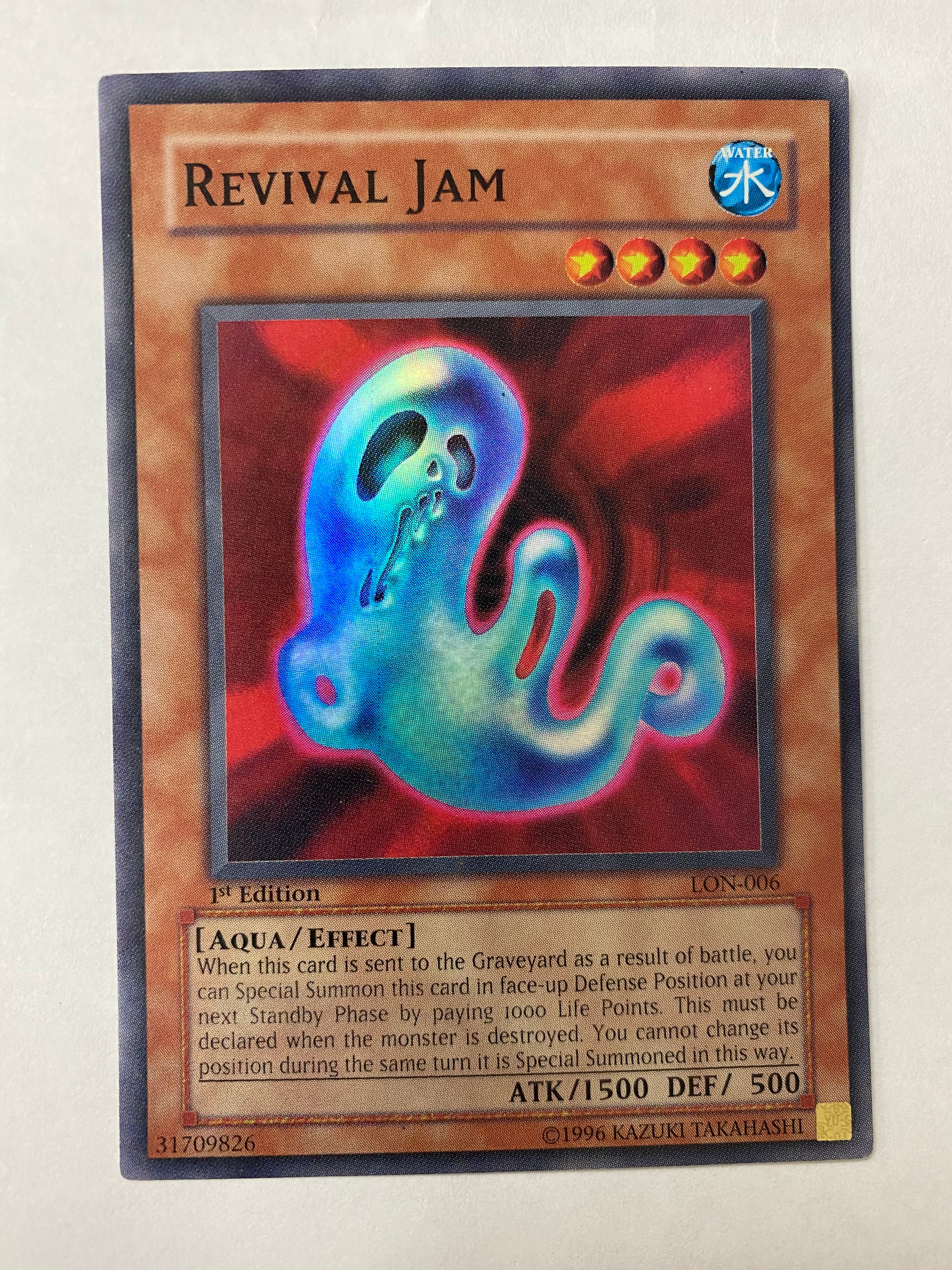 Yugioh Revival Jam LON-006 1st Edition Super Rare Near Mint