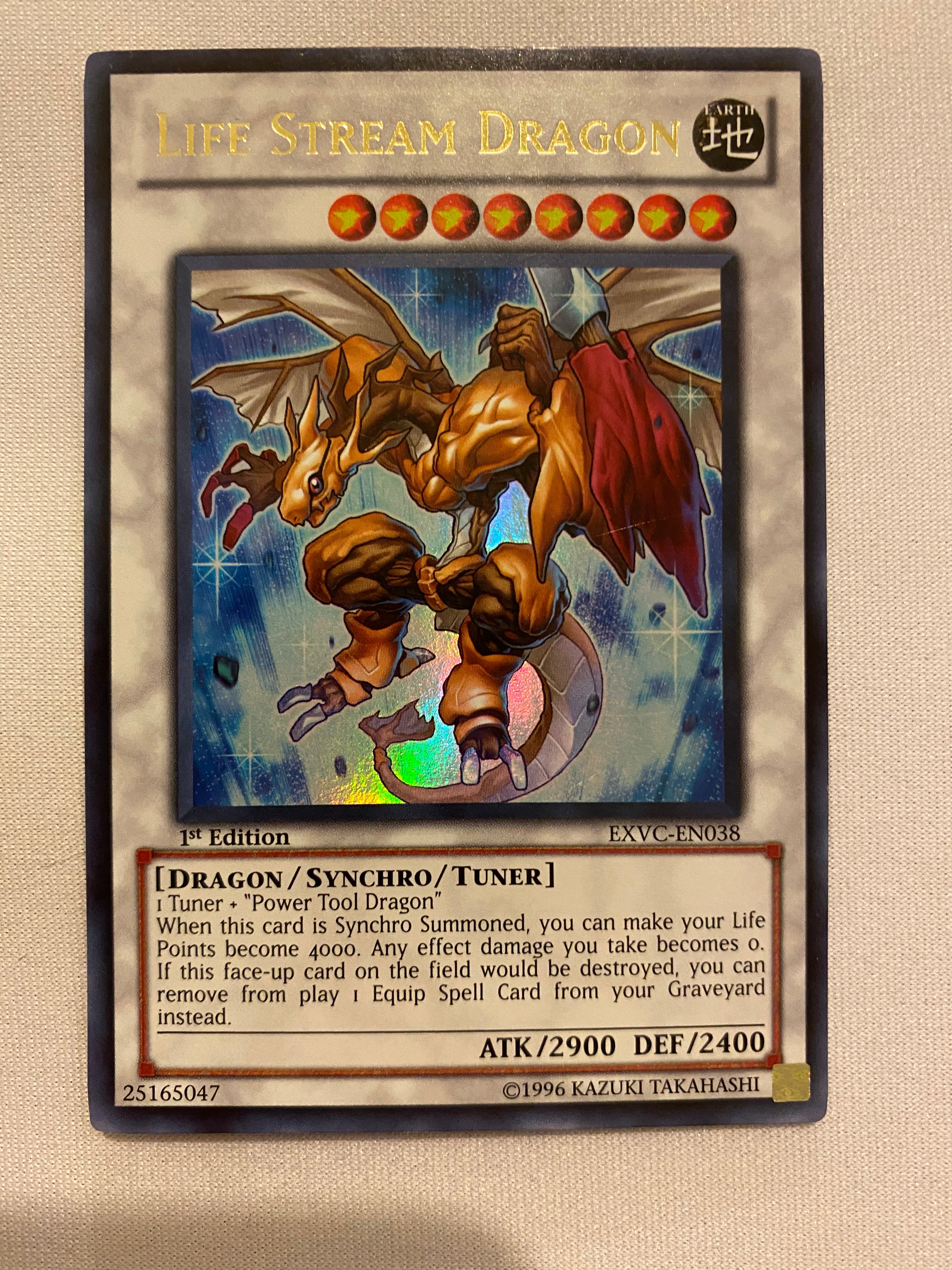 Yugioh Life Stream Dragon EXVC-EN038 Ultra Rare NM