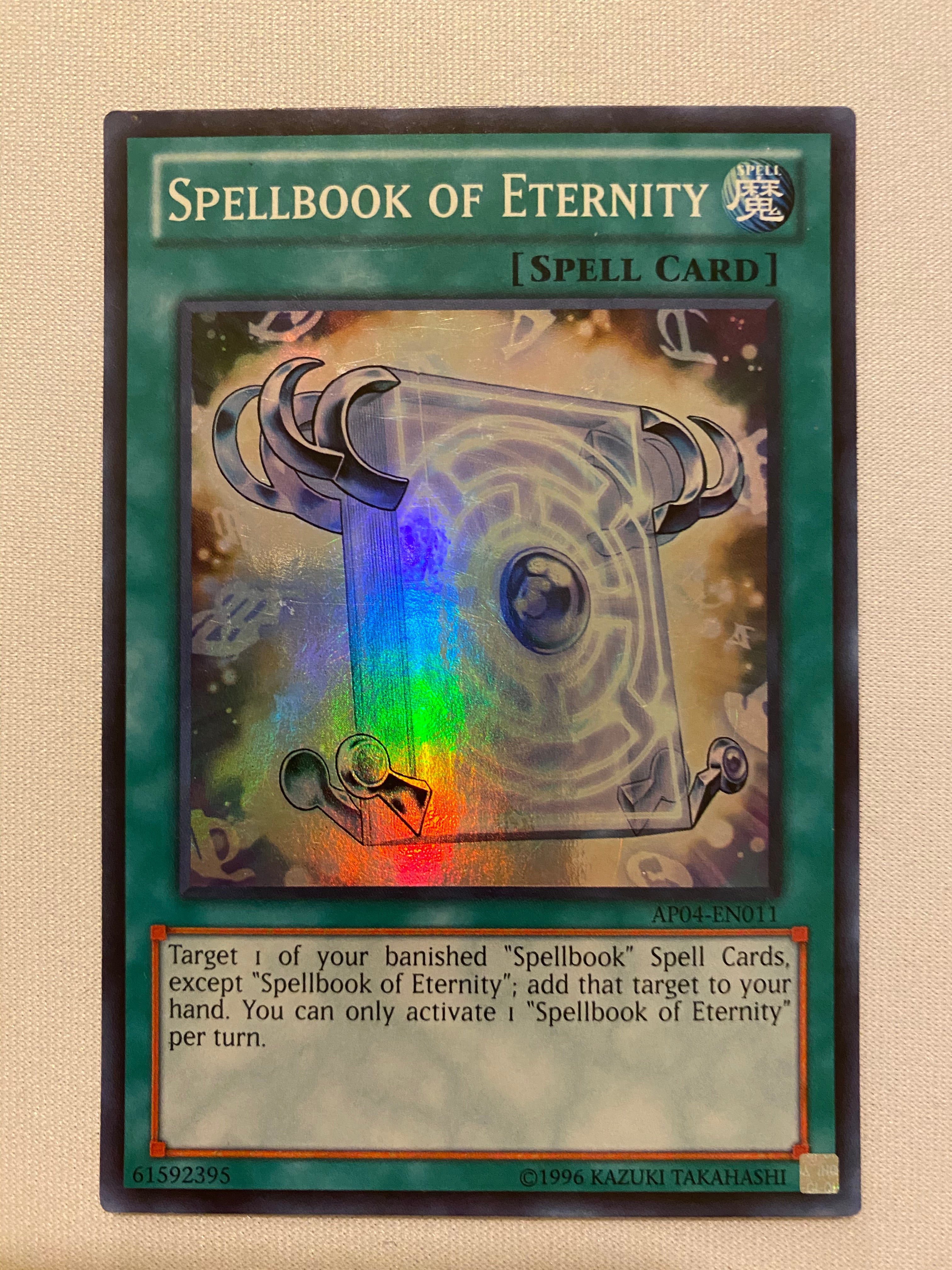 yugioh cards spellbook Yugioh Spellbook of Eternity AP04-EN011 Super Rare NM