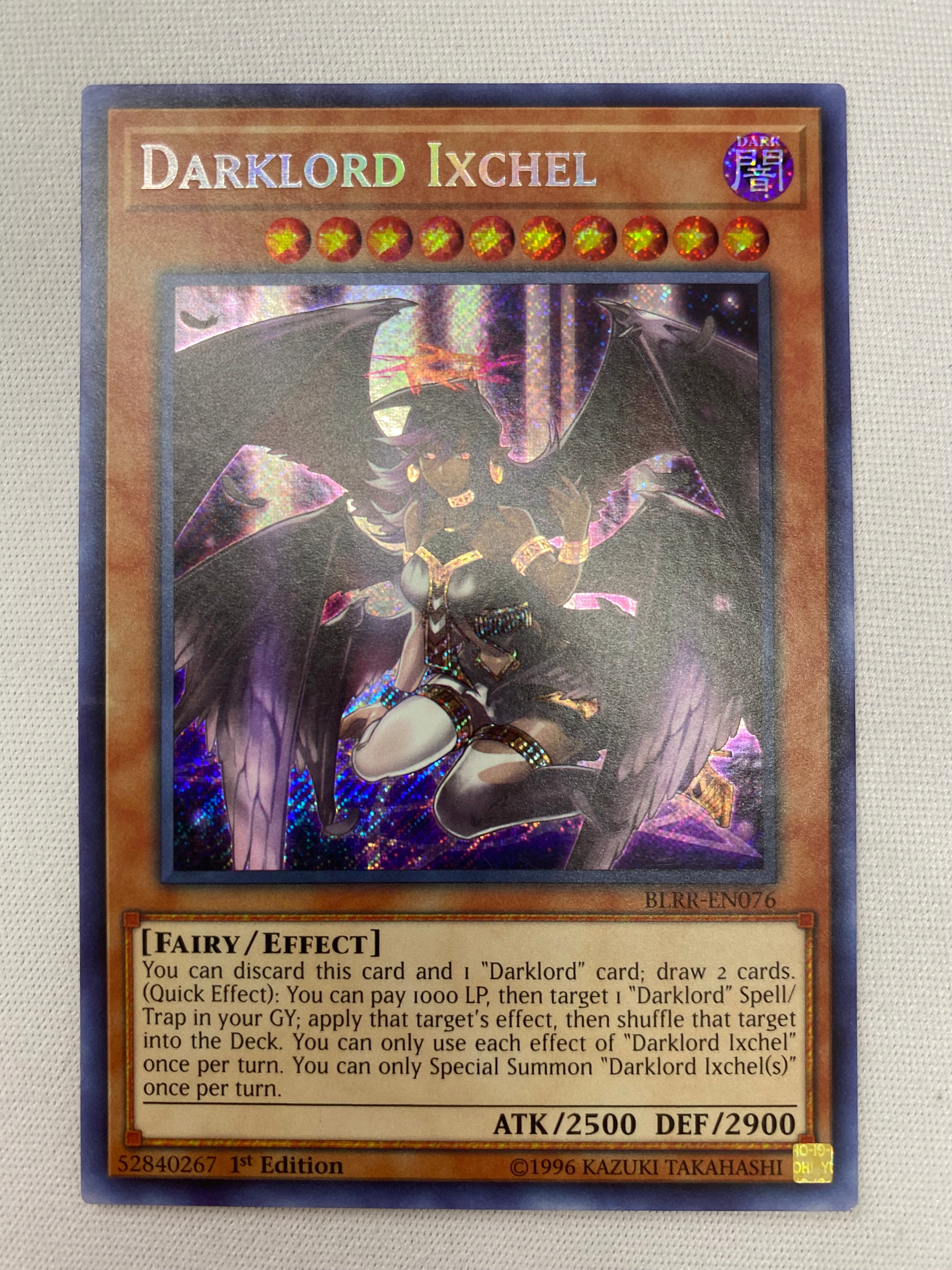 Darklord Enchantment - BLRR-EN103 - Ultra Rare 1st Edition Yu-Gi-Oh! Card - View #12