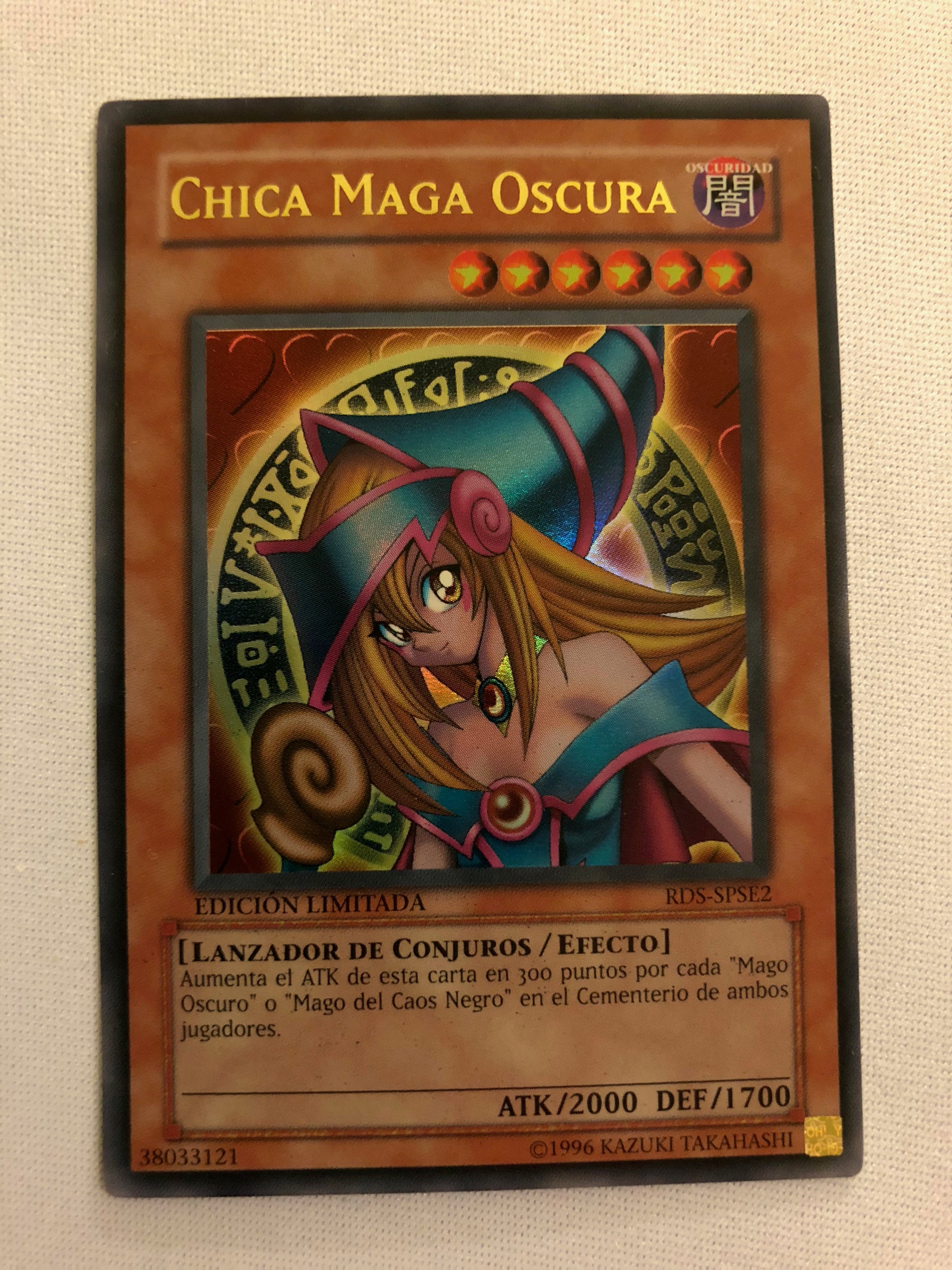 Yugioh Dark Magician Girl RDS-SPSE2 Spanish Limited Edition Ultra Near Mint