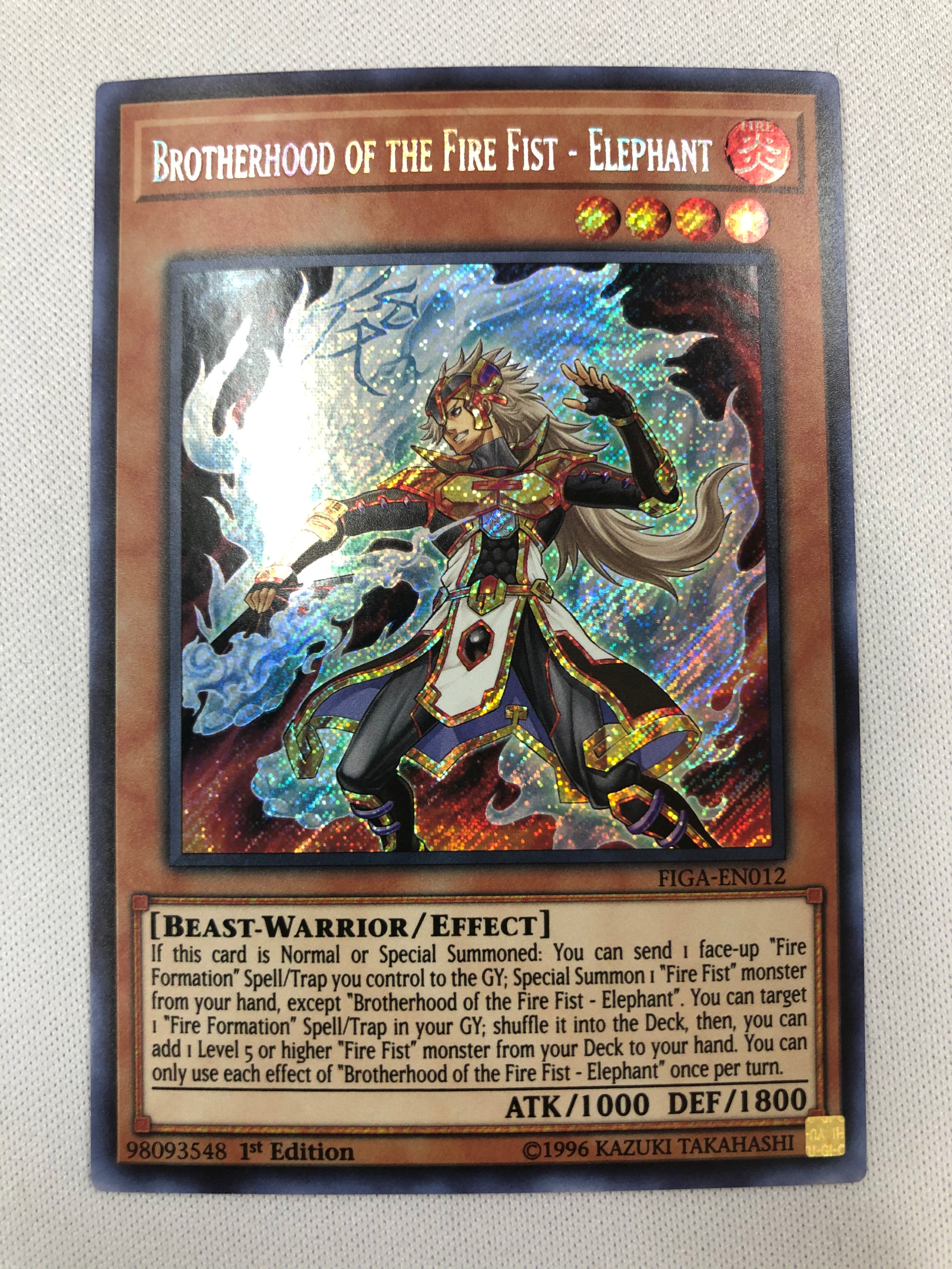Yugioh Brotherhood of The Fire Fist
