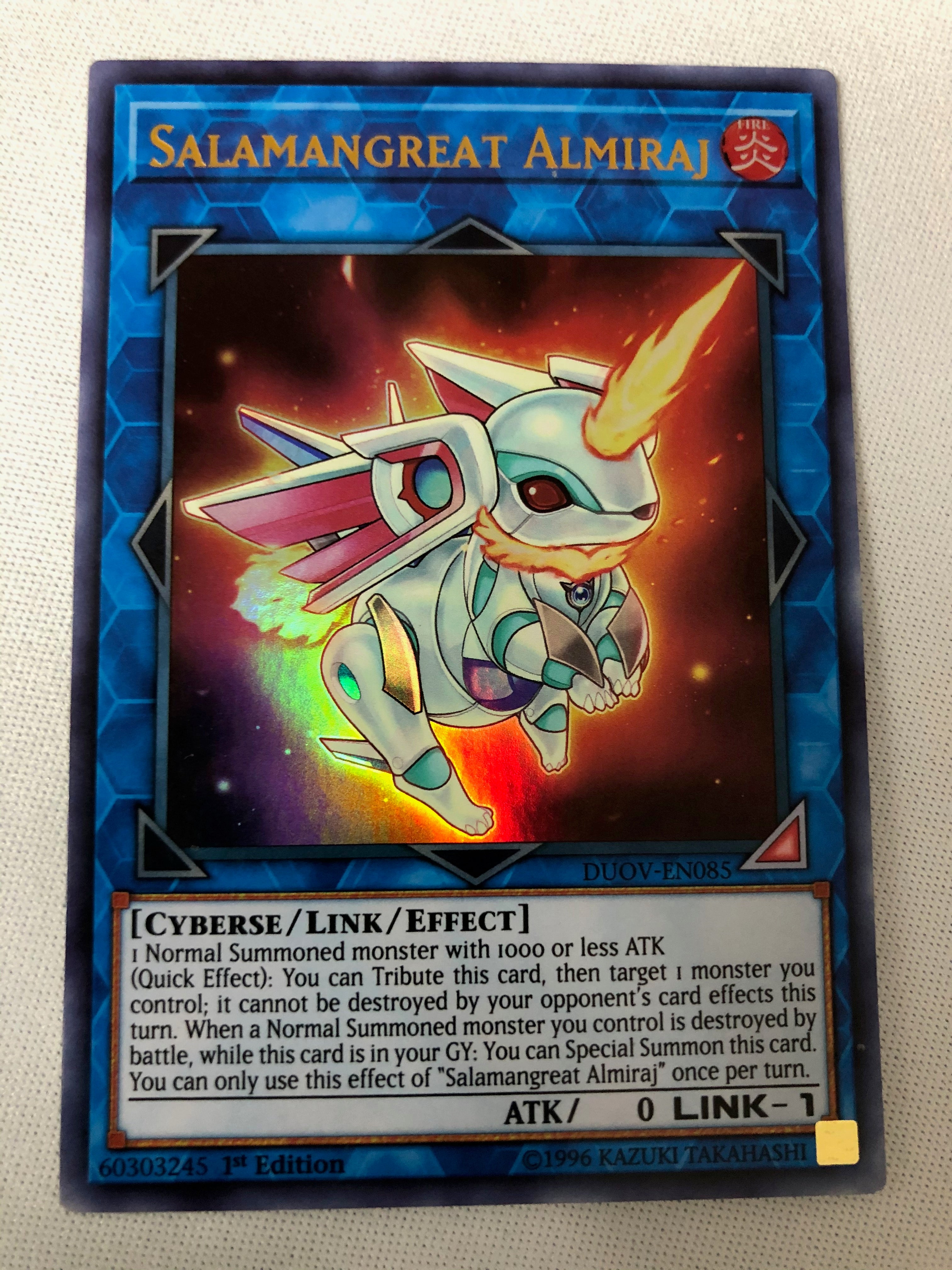 yugioh salamangreat cards Yugioh Salamangreat Almiraj DUOV-EN085 Ultra Rare 1st Edition Near Min