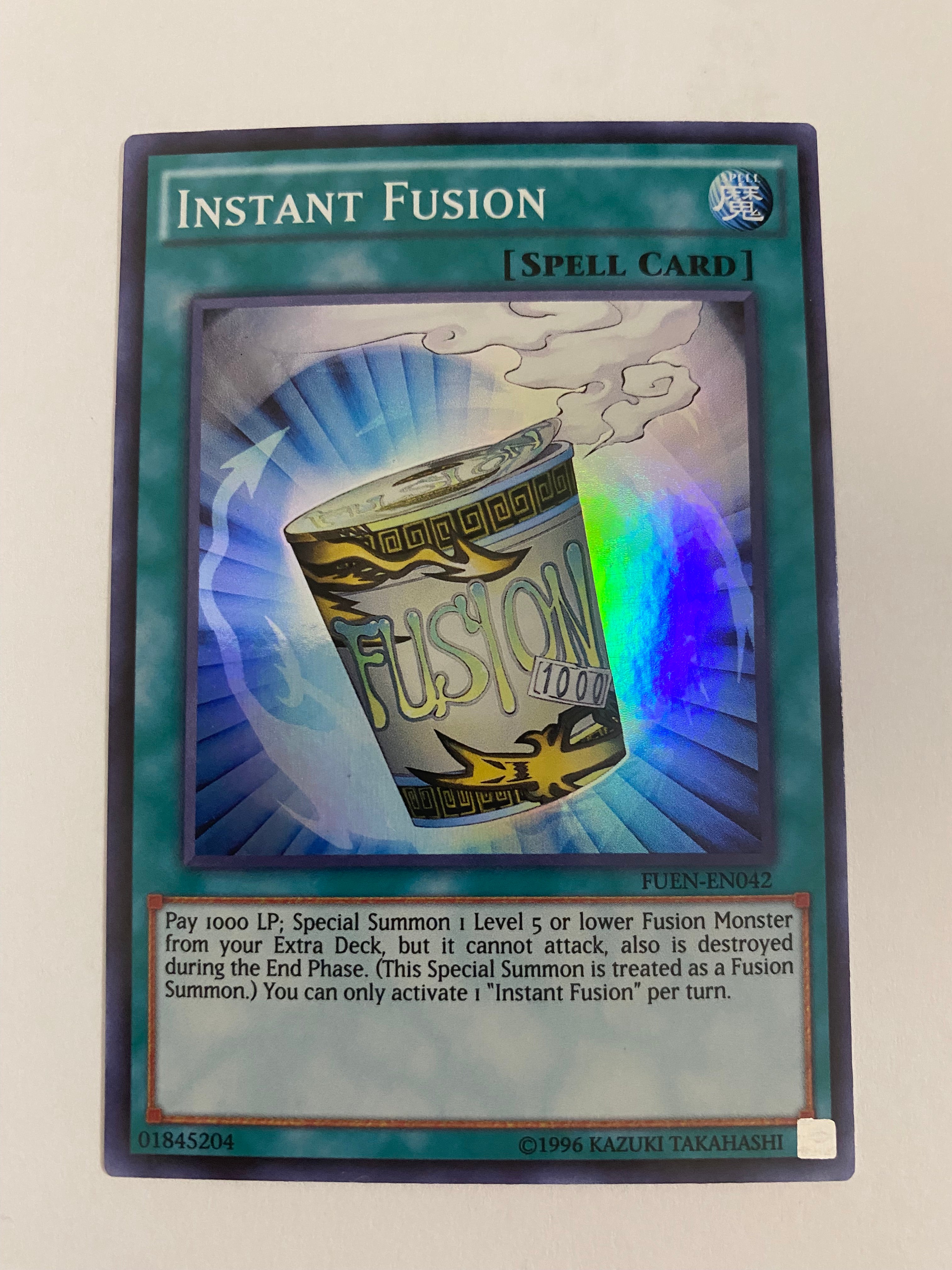 Yugioh Instant Fusion FUEN-EN042 Super Rare Unlimited Near Mint Yugioh Instant Fusion FUEN-EN042 Super Rare Unlimited Near Mint