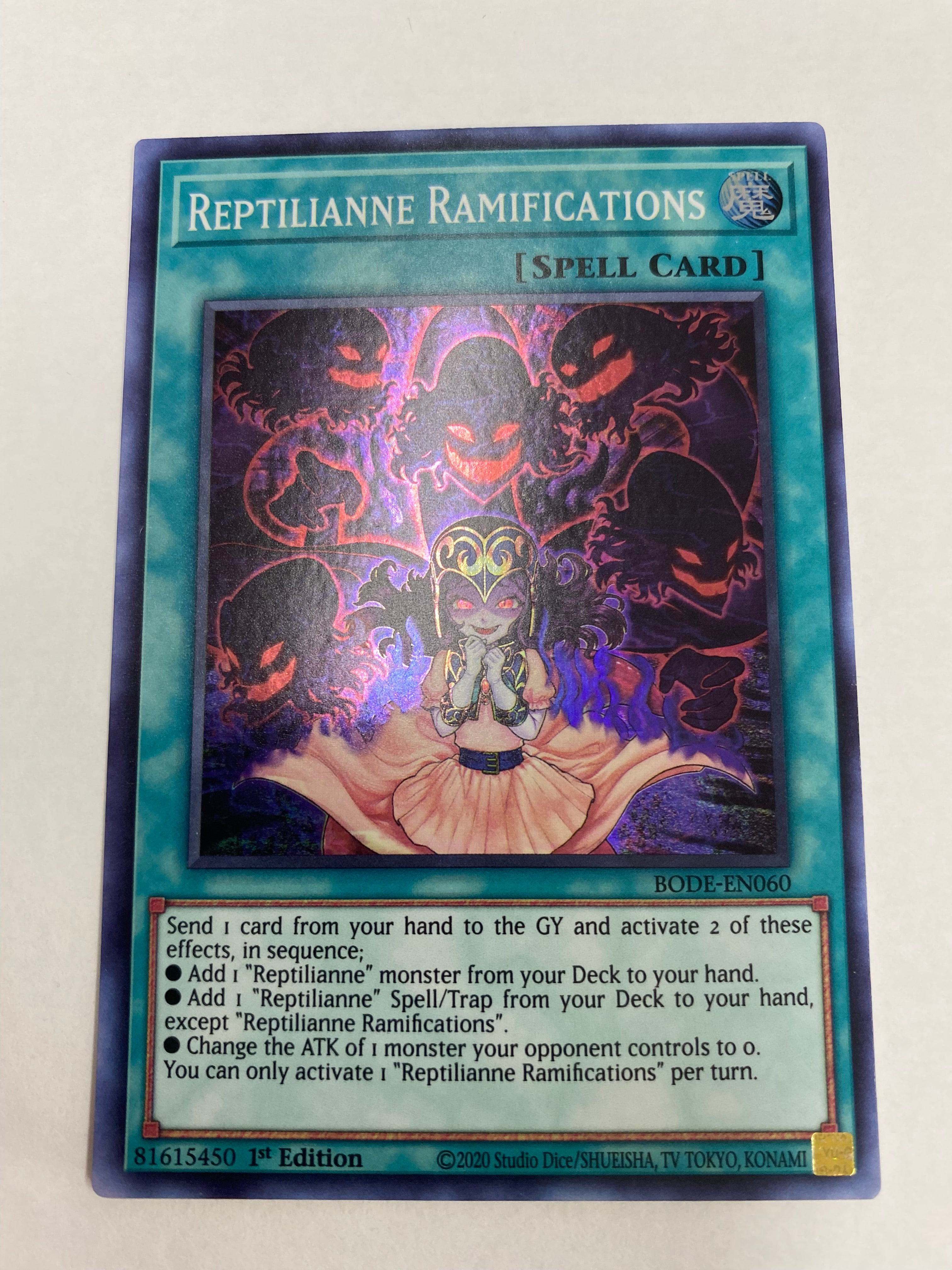 Yugioh Reptilianne Ramifications
