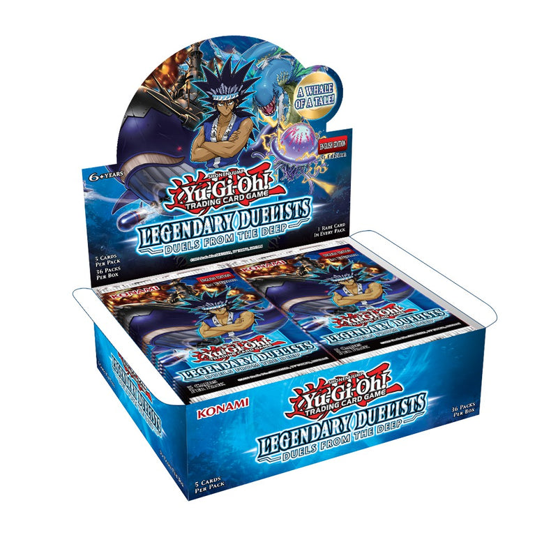 Yugioh Legendary Duelists: Duels From the Deep 1st Edition Booster Box