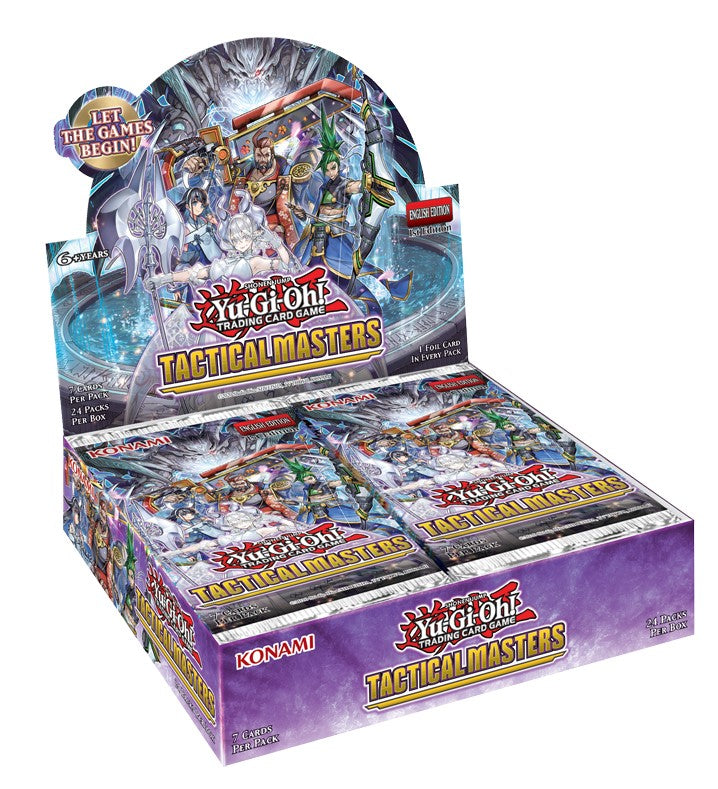 Yugioh Tactical Masters 1st Edition Booster Box New Yugioh Tactical Masters 1st Edition Booster Box New