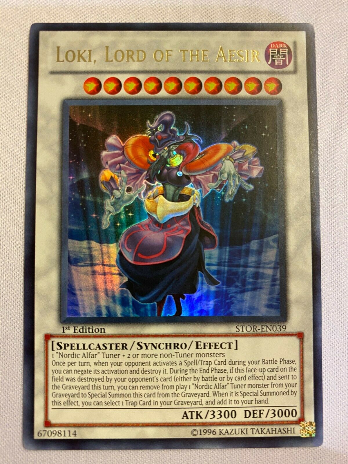 loki yugioh card Yugioh Cards | Loki, Lord of the Aesir Ultra Rare | STOR-JP039 Japanese