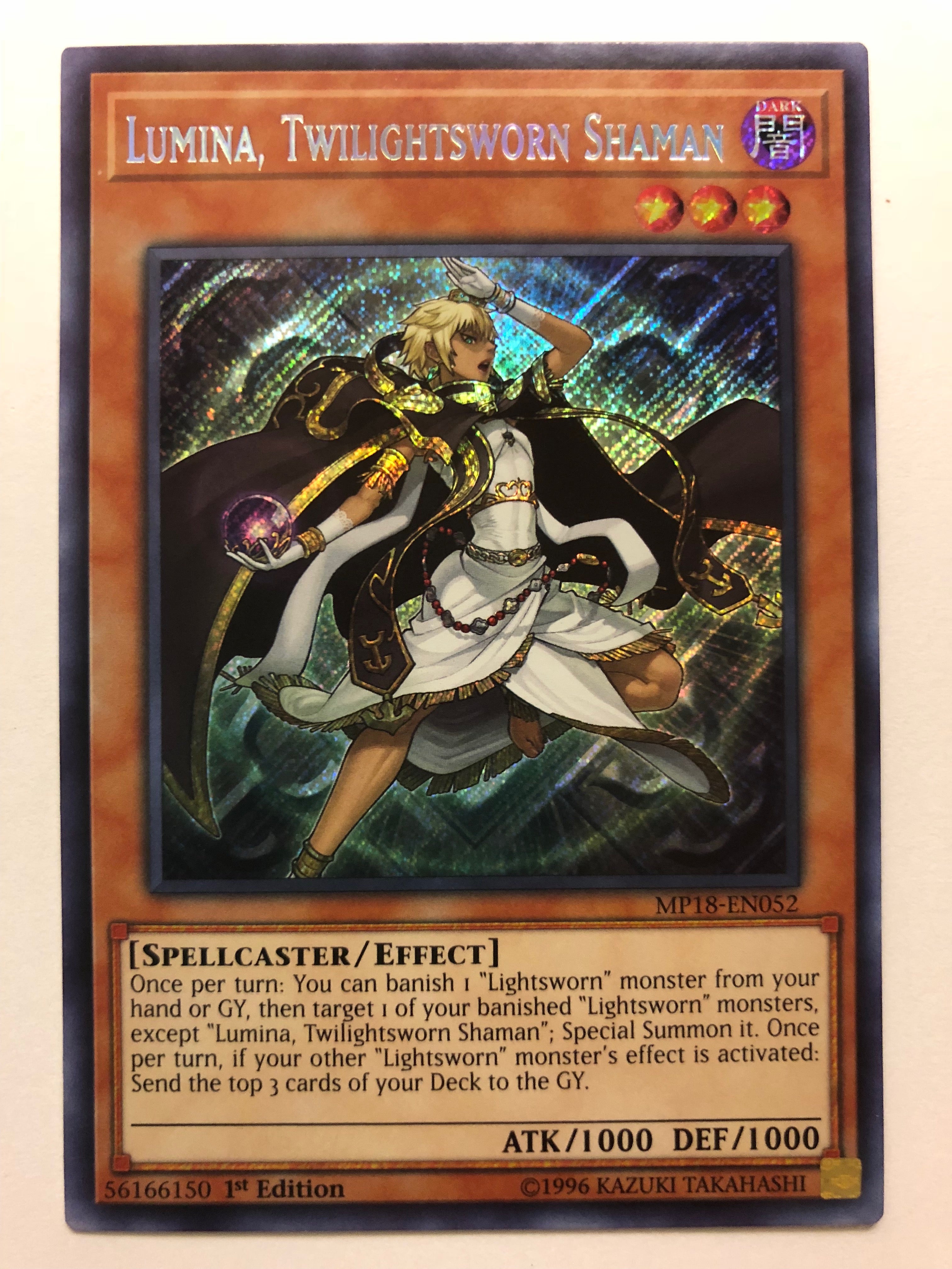 twilightsworn yugioh deck Lumina, Twilightsworn Shaman (LART-EN047) Ultra Rare