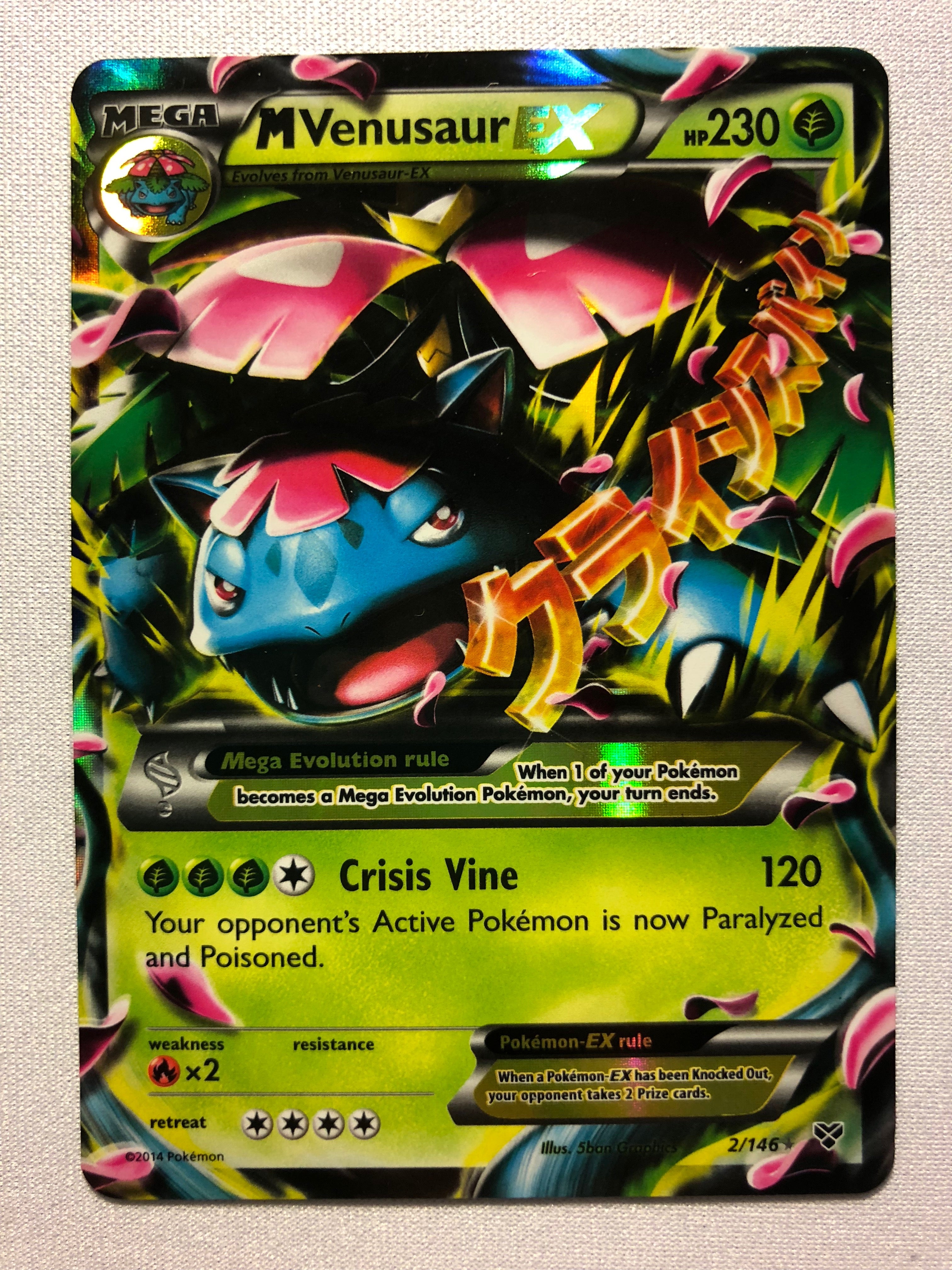 M Venusaur EX (2/146) [XY: Base Set] main image 0