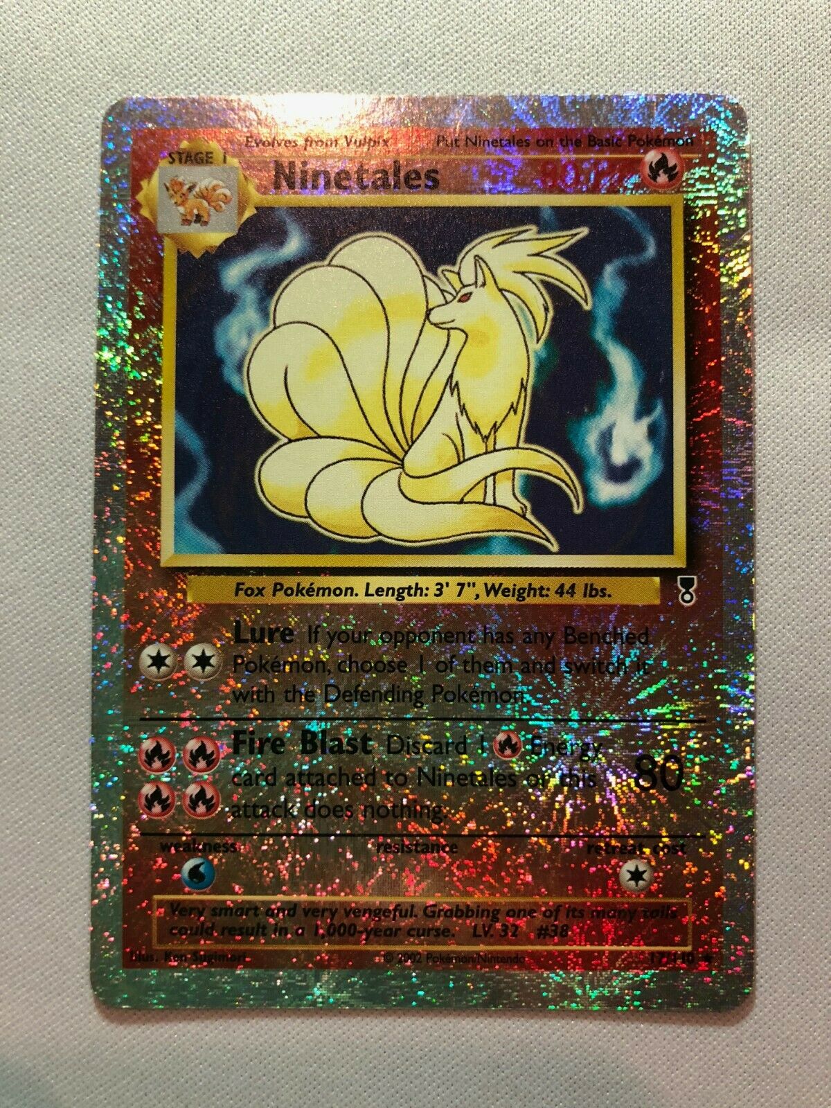 Ninetales 17/110 Holo Rare Reverse Holo Legendary Collection Pokemon C