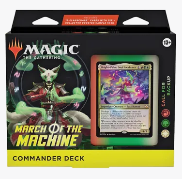 MTG March of the Machine Commander Deck - Call For Backup - Commander: March of the Machine 4/21/2023