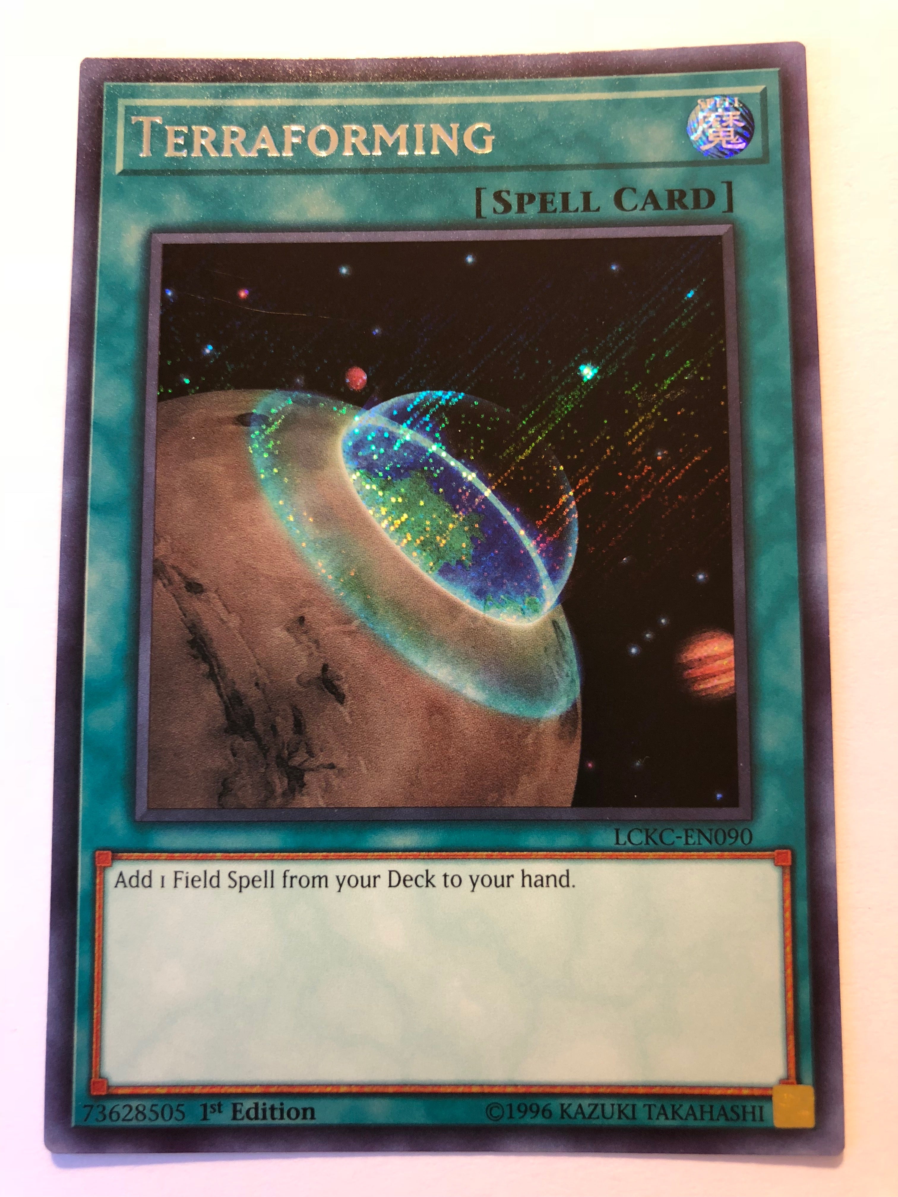 terraforming yugioh card Terraforming (PCR) - Quarter Century Stampede