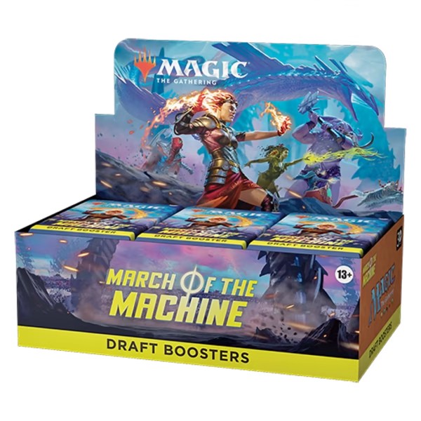 MTG Magic: The Gathering - March of the Machine Draft Booster 4/21/2023