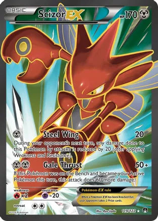 Scizor EX (Full Art) - XY - BREAKpoint (BKP)