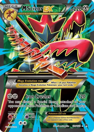M Scizor EX (Full Art) - XY - BREAKpoint (BKP)