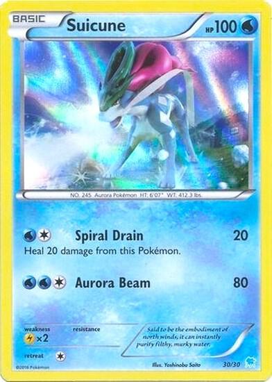 Suicune (30 - Holo) - XY Trainer Kit: Pikachu Libre & Suicune (PR)