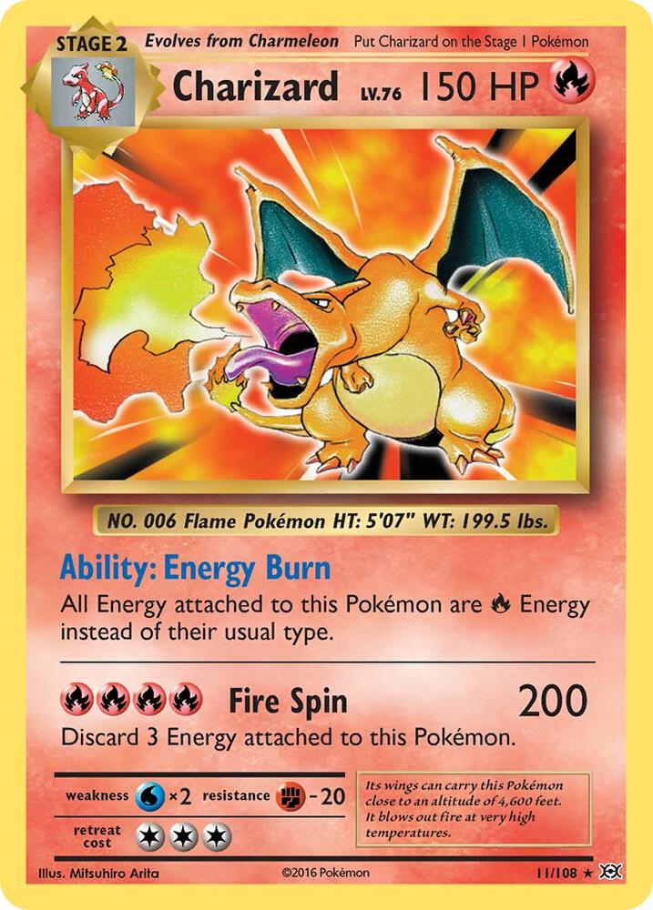 Charizard - XY - Evolutions (EVO) holofoil