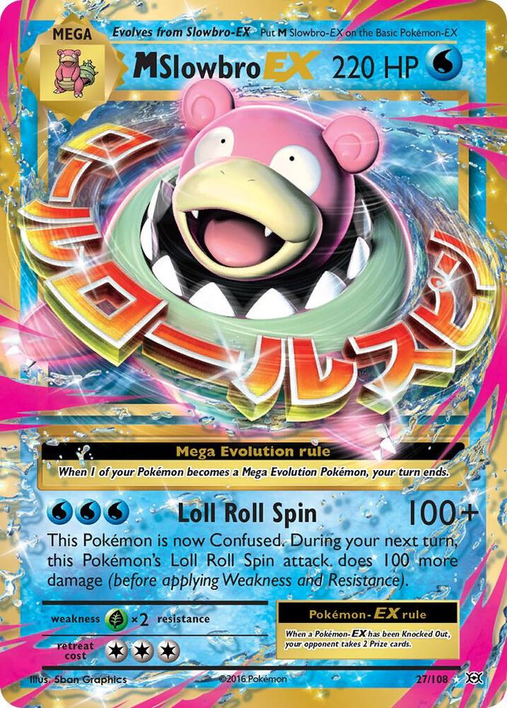 M Slowbro EX - XY - Evolutions (EVO)