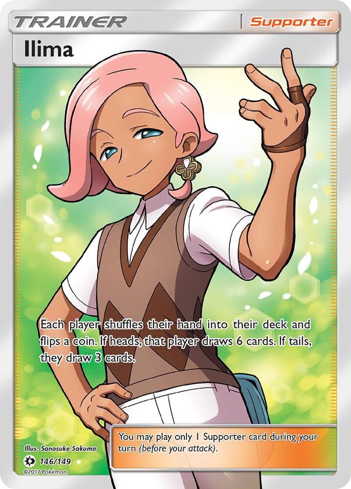 Ilima (Full Art) - SM Base Set (SM01)
