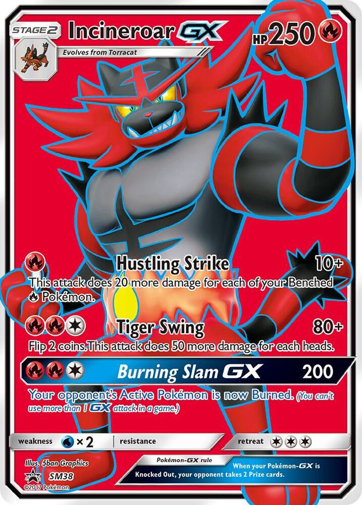 Incineroar GX - SM38 - SM Promos (SMP)