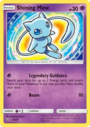 Shining Mew 40/73 Shining Legends Holo Rare Pokemon Card Near Mint